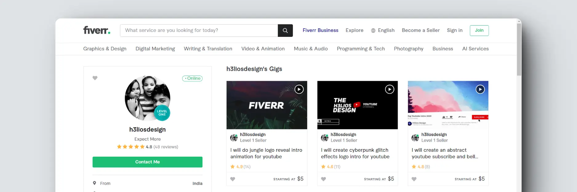 h3liosdesign fiverr image
